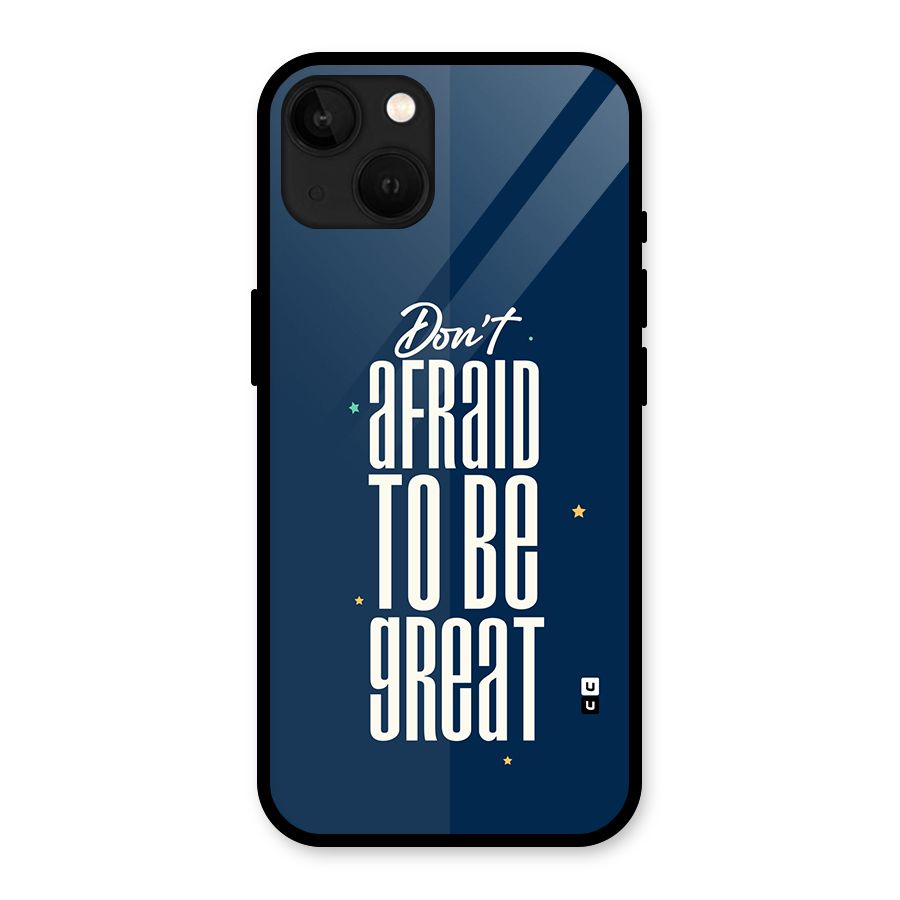To Be Great Glass Back Case for iPhone 13
