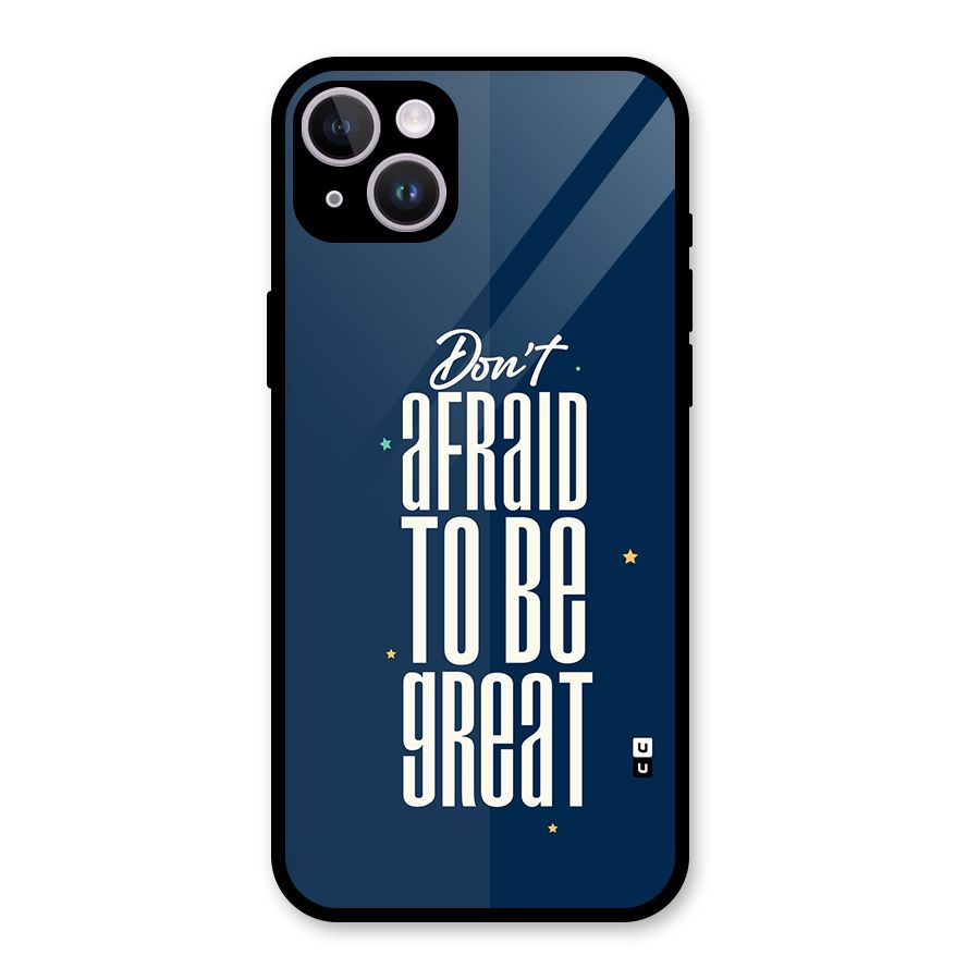 To Be Great Glass Back Case for iPhone 14 Plus
