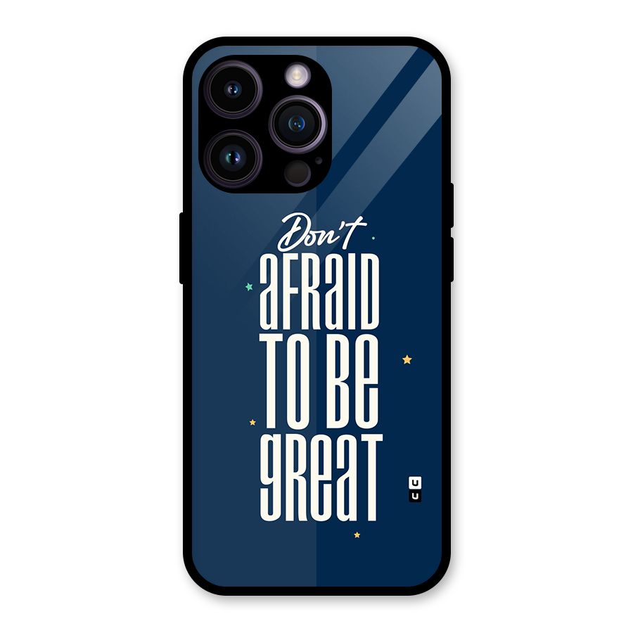 To Be Great Glass Back Case for iPhone 14 Pro Max