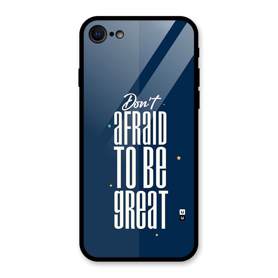 To Be Great Glass Back Case for iPhone 7
