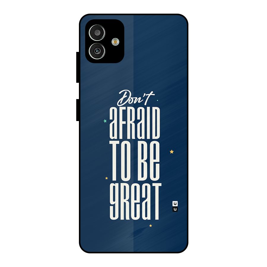 To Be Great Metal Back Case for Galaxy M13 5G