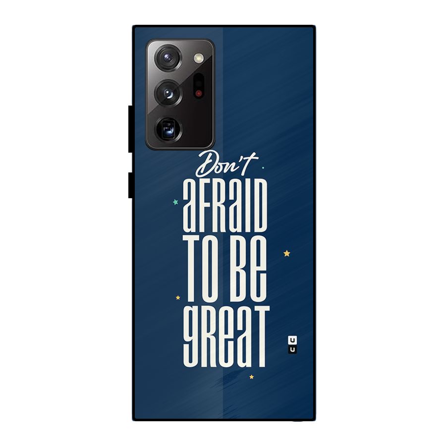 To Be Great Metal Back Case for Galaxy Note 20 Ultra