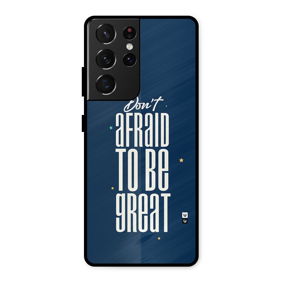 To Be Great Metal Back Case for Galaxy S21 Ultra 5G
