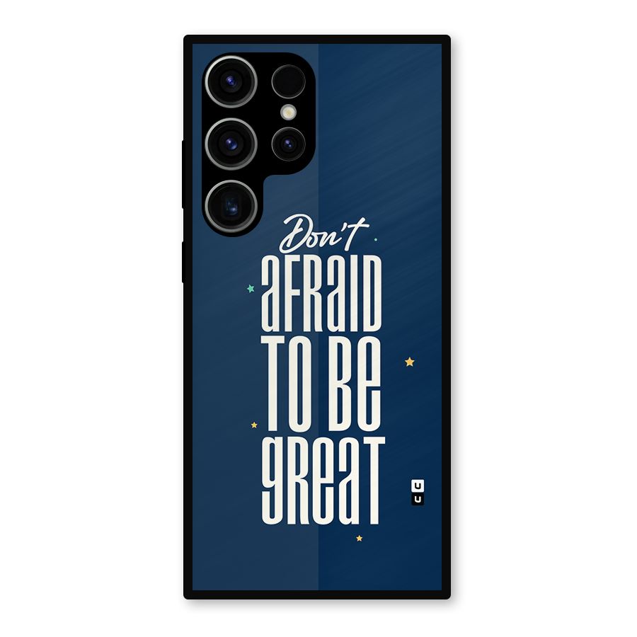 To Be Great Metal Back Case for Galaxy S23 Ultra
