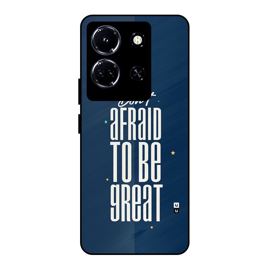 To Be Great Metal Back Case for Infinix Note 30 5G