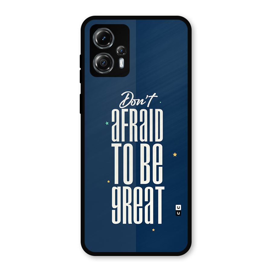 To Be Great Metal Back Case for Moto G13