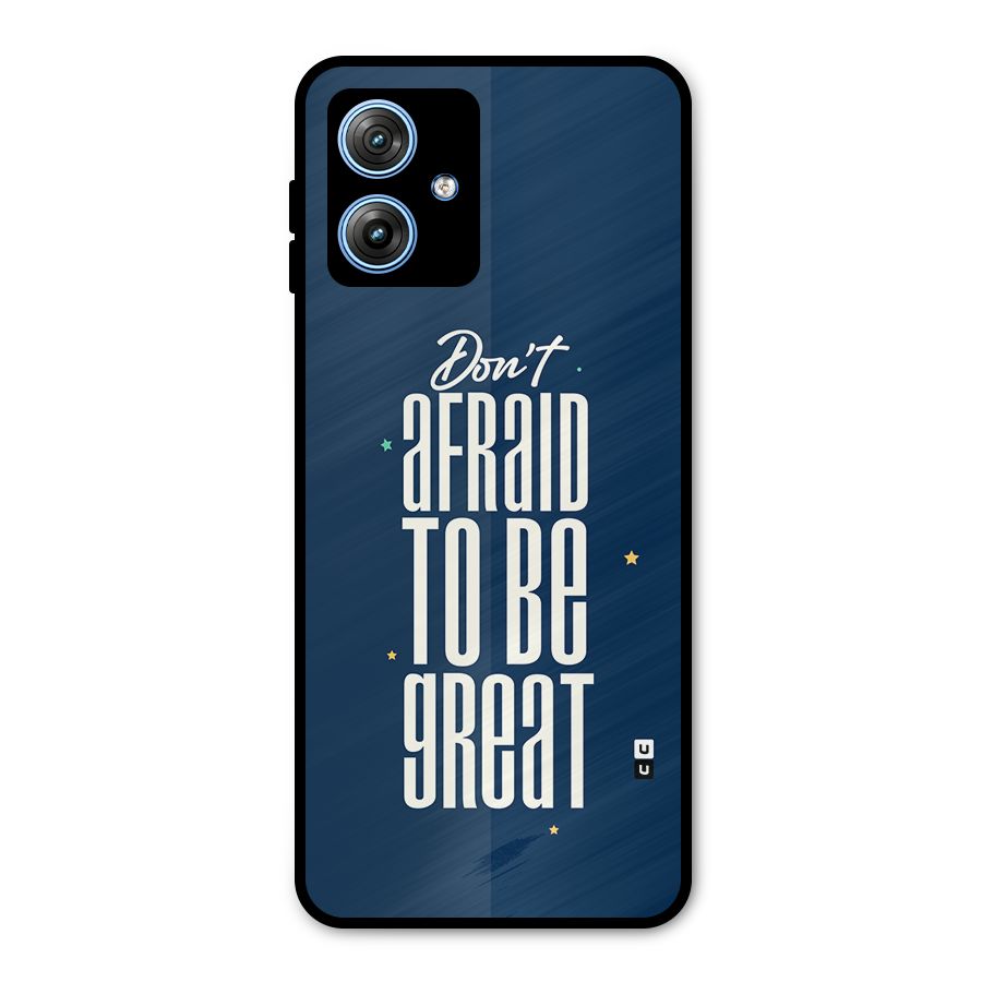 To Be Great Metal Back Case for Moto G54