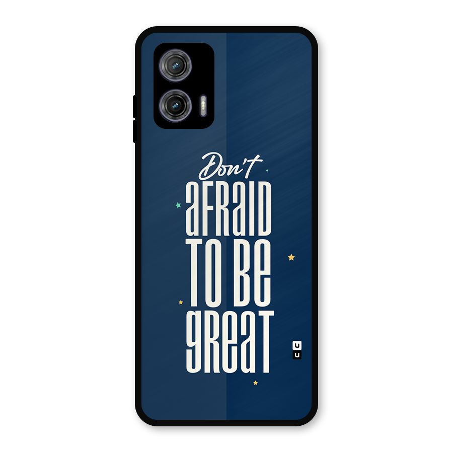 To Be Great Metal Back Case for Moto G73