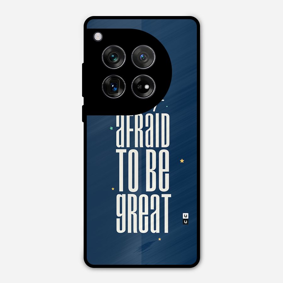 To Be Great Metal Back Case for OnePlus 12