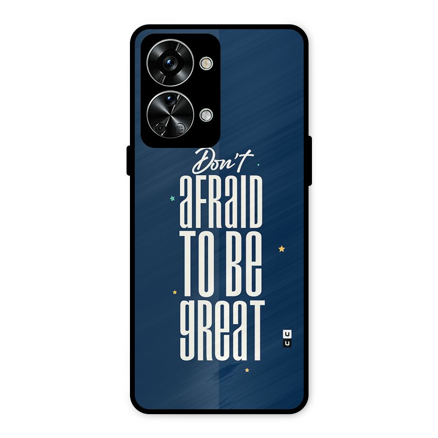 To Be Great Metal Back Case for OnePlus Nord 2T