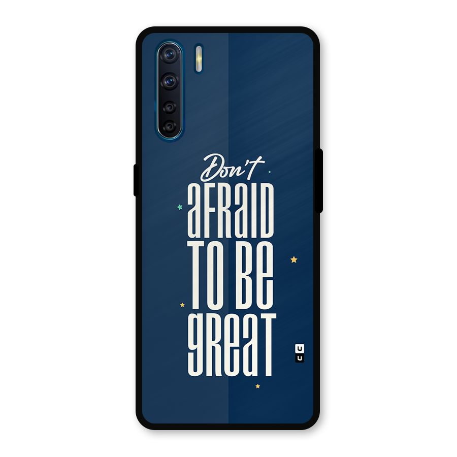 To Be Great Metal Back Case for Oppo F15