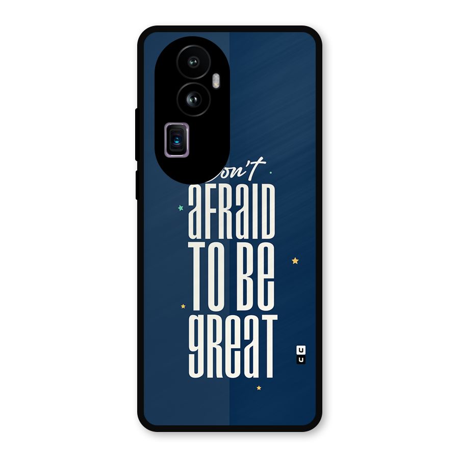 To Be Great Metal Back Case for Oppo Reno10 Pro Plus