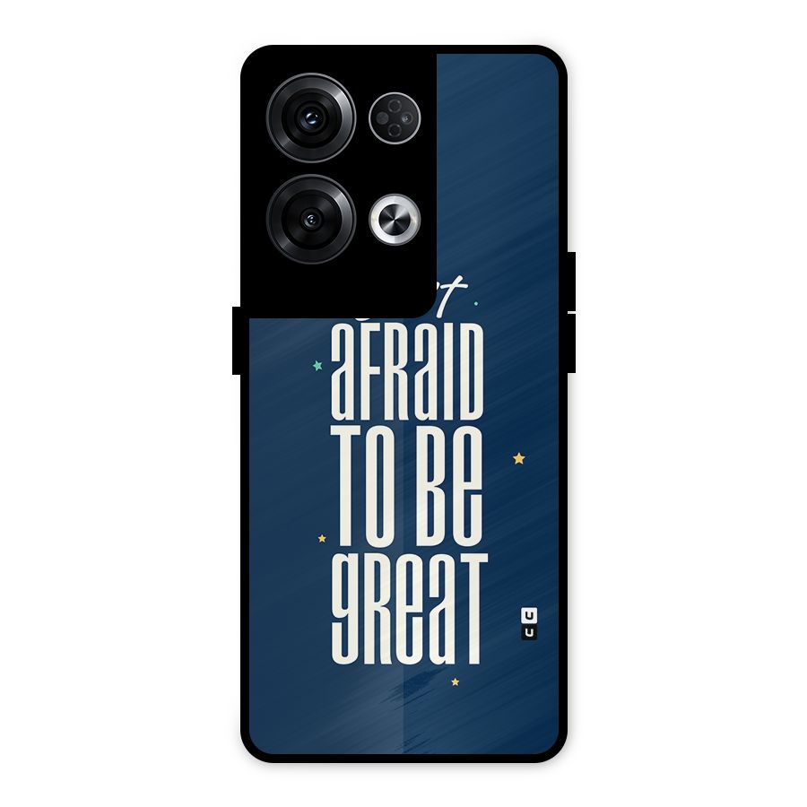 To Be Great Metal Back Case for Oppo Reno8 Pro 5G