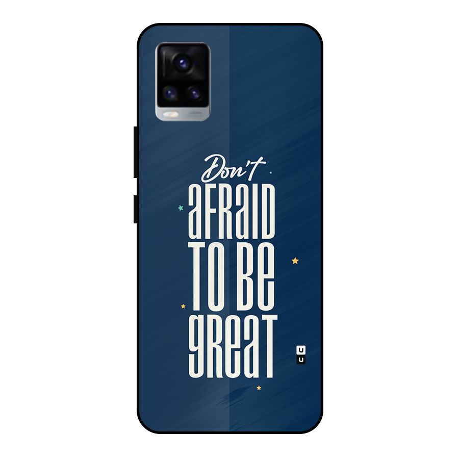 To Be Great Metal Back Case for Vivo V20