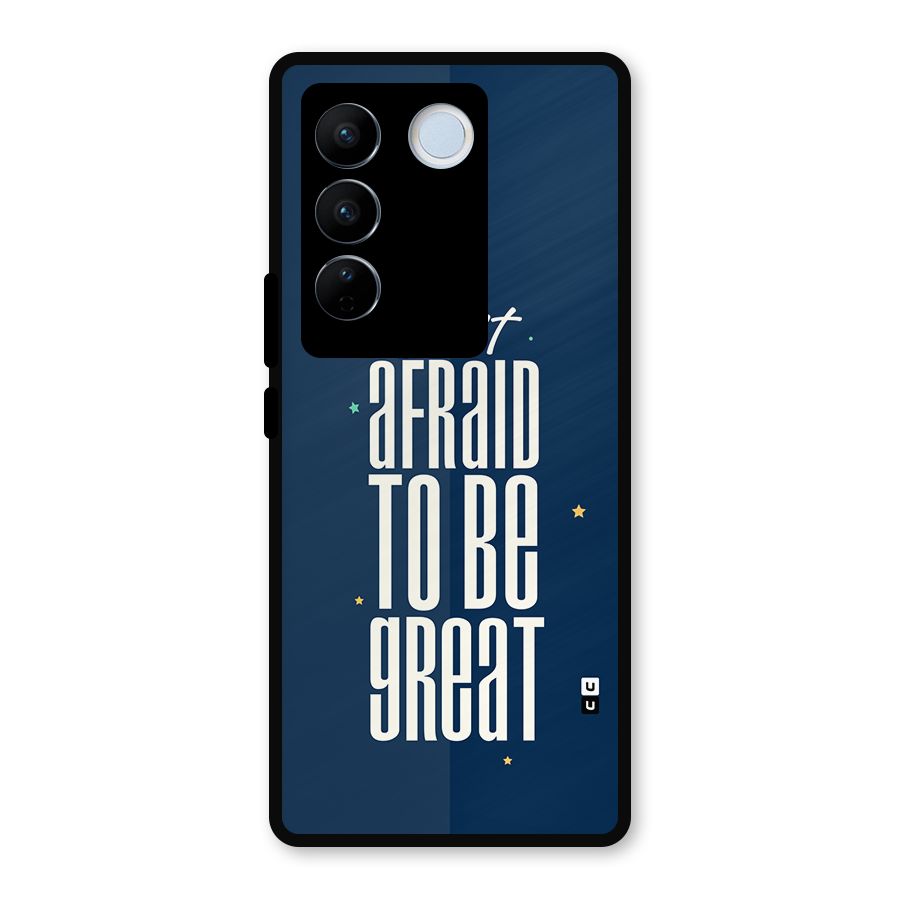 To Be Great Metal Back Case for Vivo V27