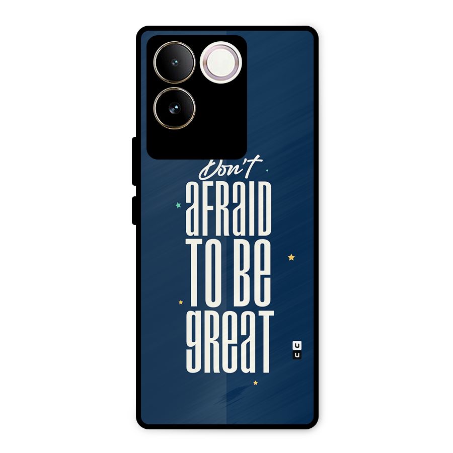 To Be Great Metal Back Case for iQOO Z7 Pro