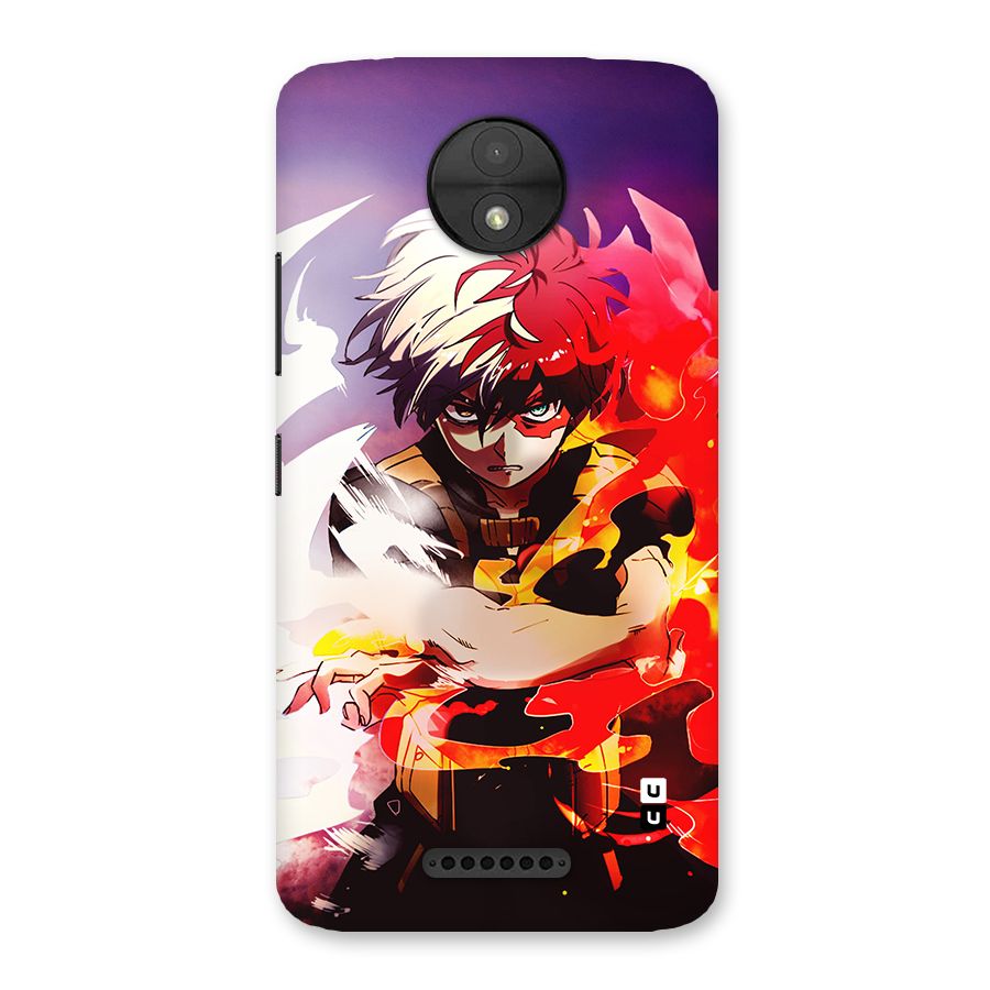 Todoroki Colors Back Case for Moto C