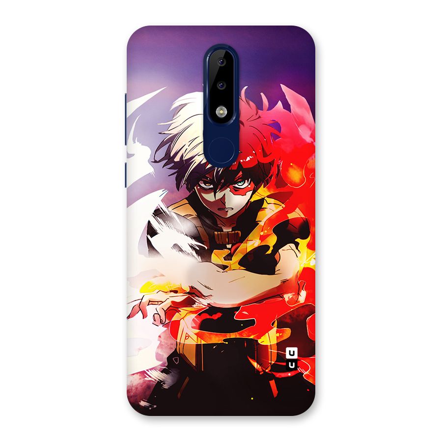 Todoroki Colors Back Case for Nokia 5.1 Plus