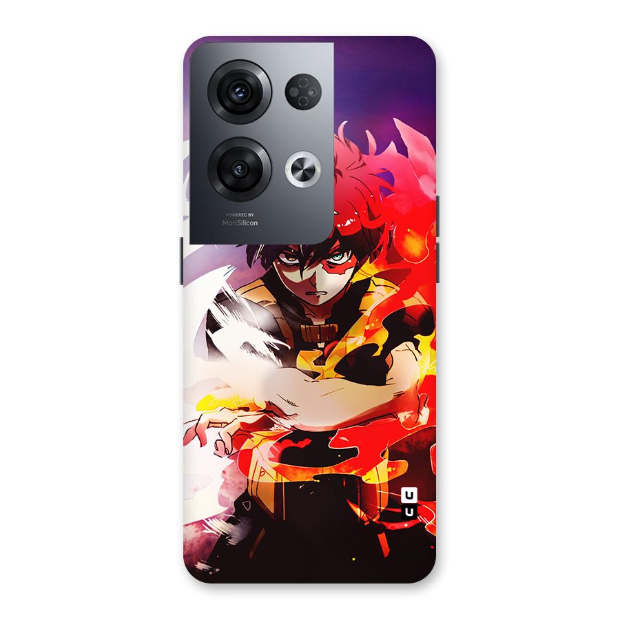 Todoroki Colors Back Case for Oppo Reno8 Pro 5G
