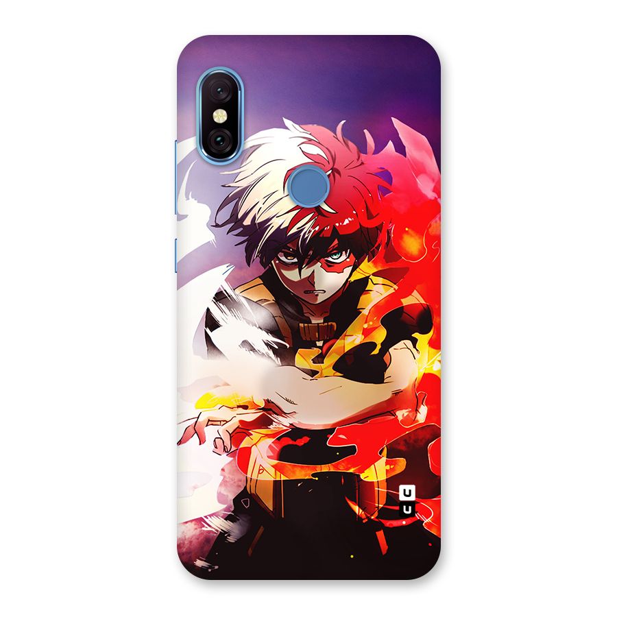 Todoroki Colors Back Case for Redmi Note 6 Pro
