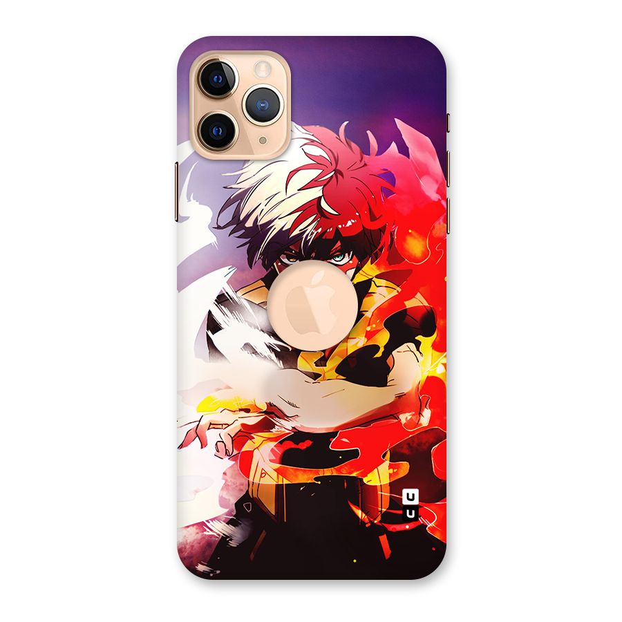 Todoroki Colors Back Case for iPhone 11 Pro Max Logo Cut