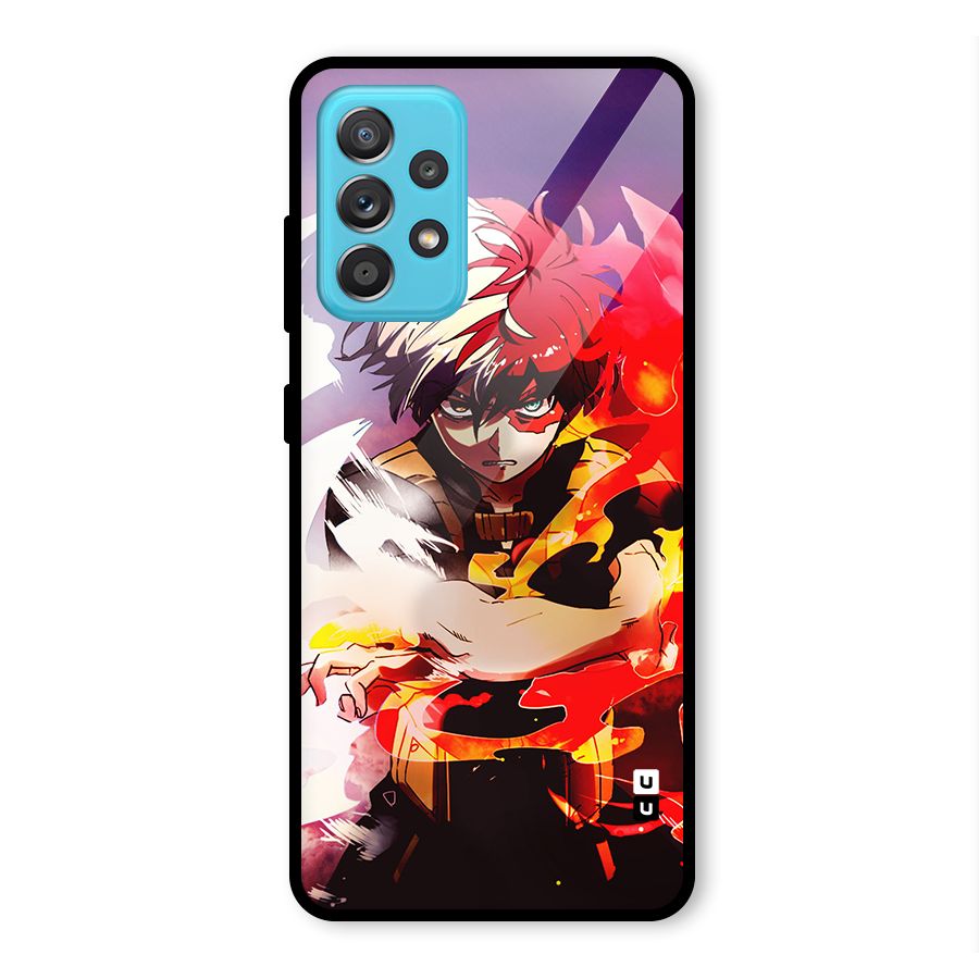 Todoroki Colors Glass Back Case for Galaxy A52s 5G