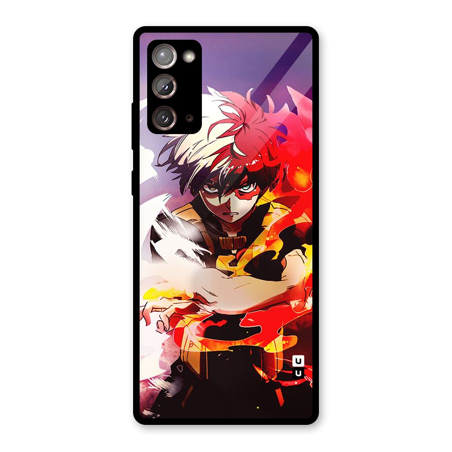 Todoroki Colors Glass Back Case for Galaxy Note 20