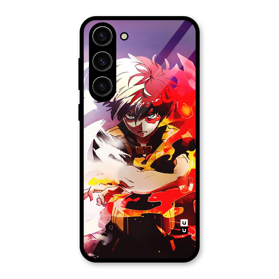Todoroki Colors Glass Back Case for Galaxy S23 Plus