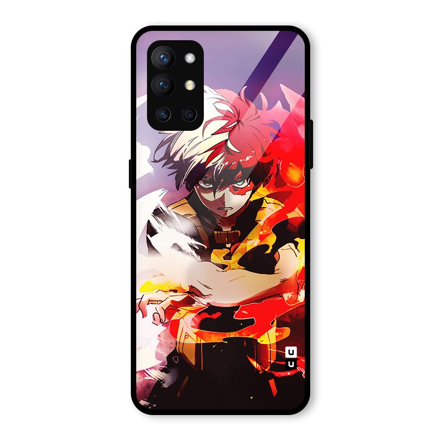 Todoroki Colors Glass Back Case for OnePlus 9R