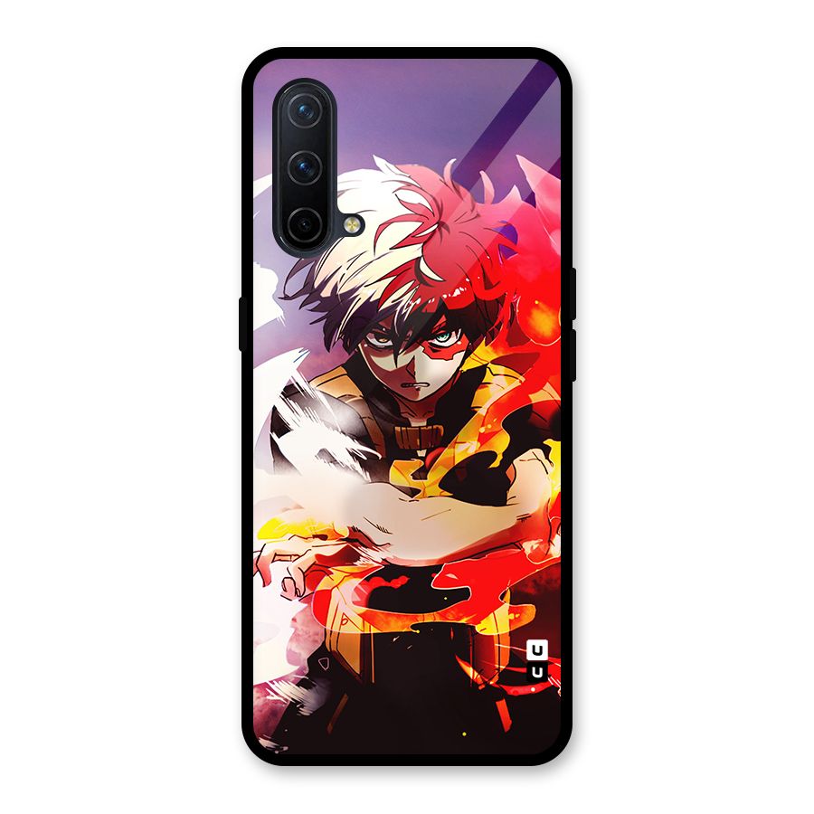 Todoroki Colors Glass Back Case for OnePlus Nord CE 5G