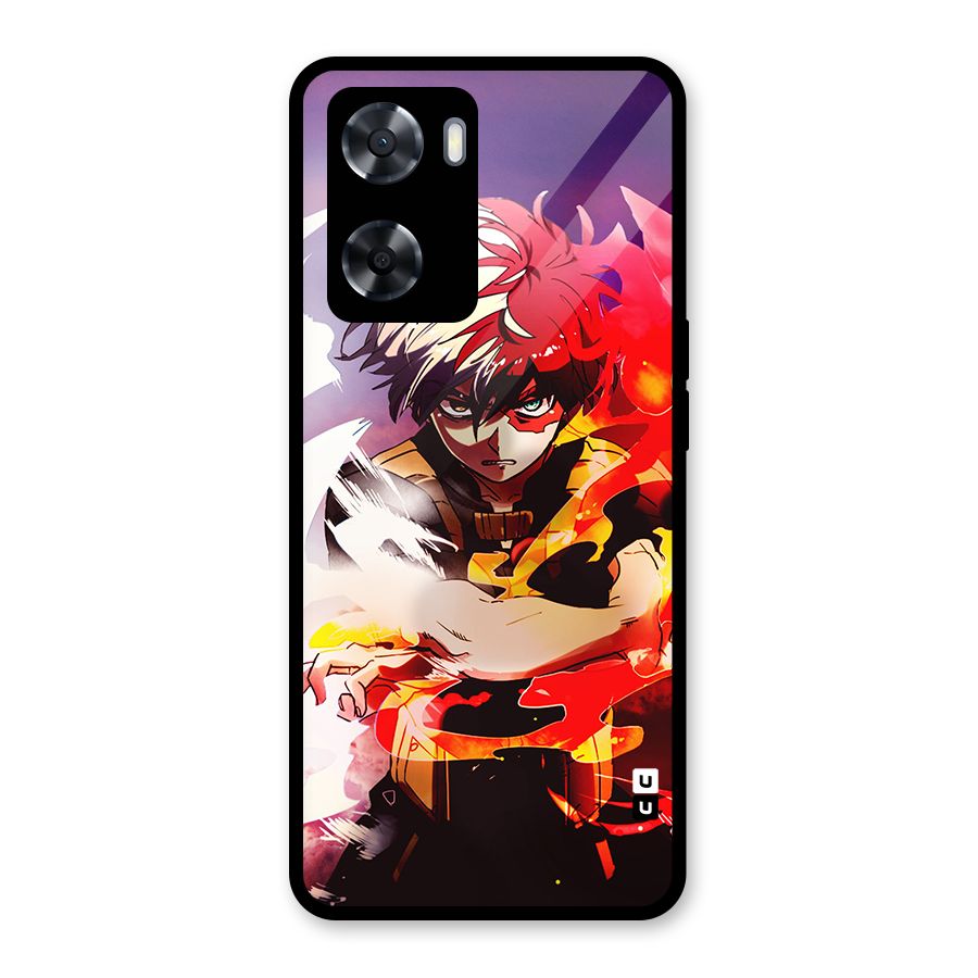Todoroki Colors Glass Back Case for OnePlus Nord N20 SE