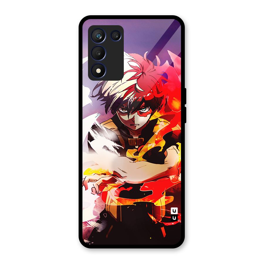 Todoroki Colors Glass Back Case for Realme 9 5G Speed