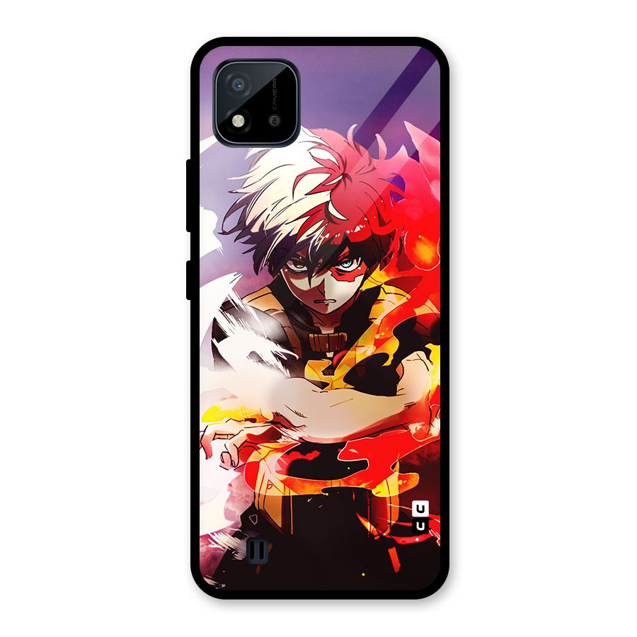Todoroki Colors Glass Back Case for Realme C11 2021