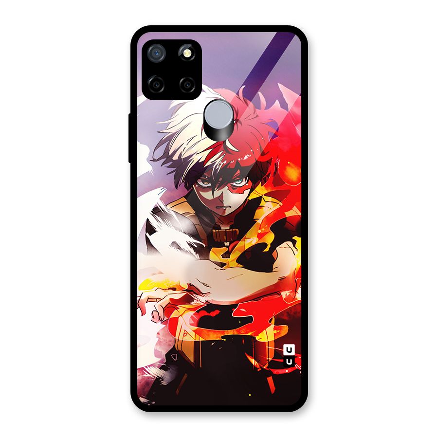 Todoroki Colors Glass Back Case for Realme Narzo 20