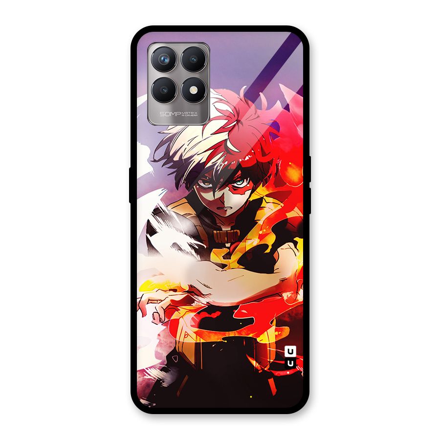 Todoroki Colors Glass Back Case for Realme Narzo 50