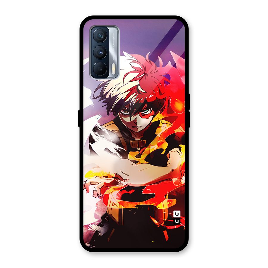 Todoroki Colors Glass Back Case for Realme X7