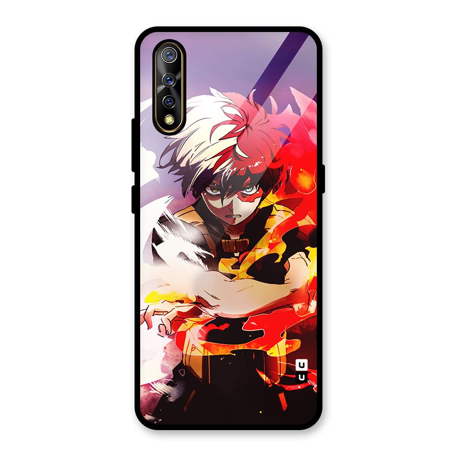 Todoroki Colors Glass Back Case for Vivo S1