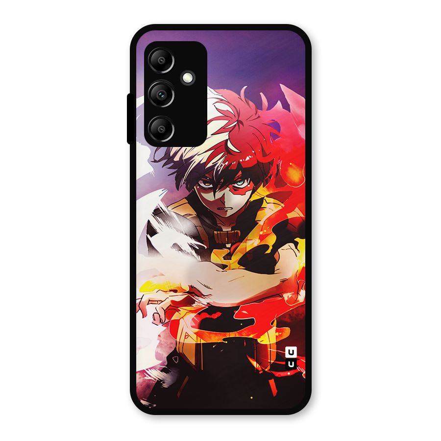 Todoroki Colors Metal Back Case for Galaxy A14 5G