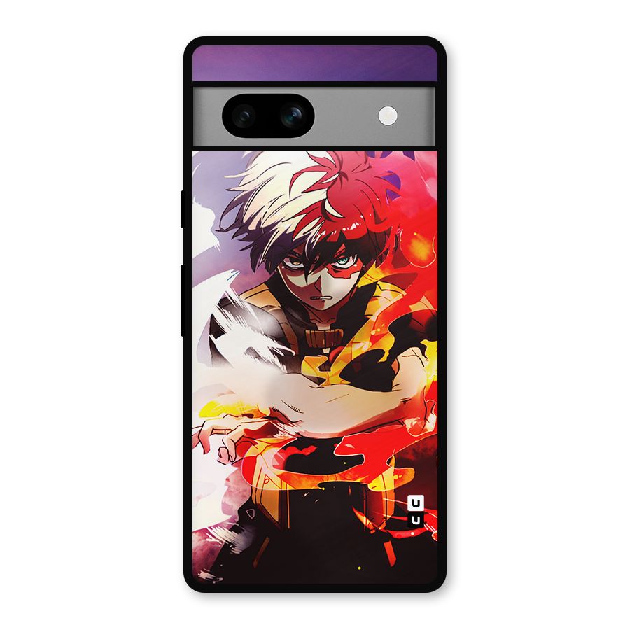 Todoroki Colors Metal Back Case for Google Pixel 7a