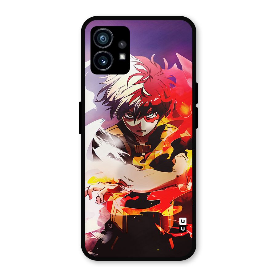 Todoroki Colors Metal Back Case for Nothing Phone 1