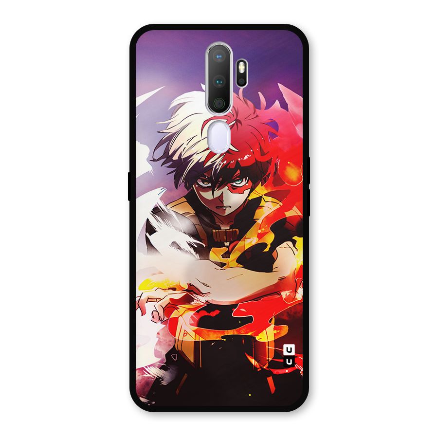 Todoroki Colors Metal Back Case for Oppo A5 (2020)