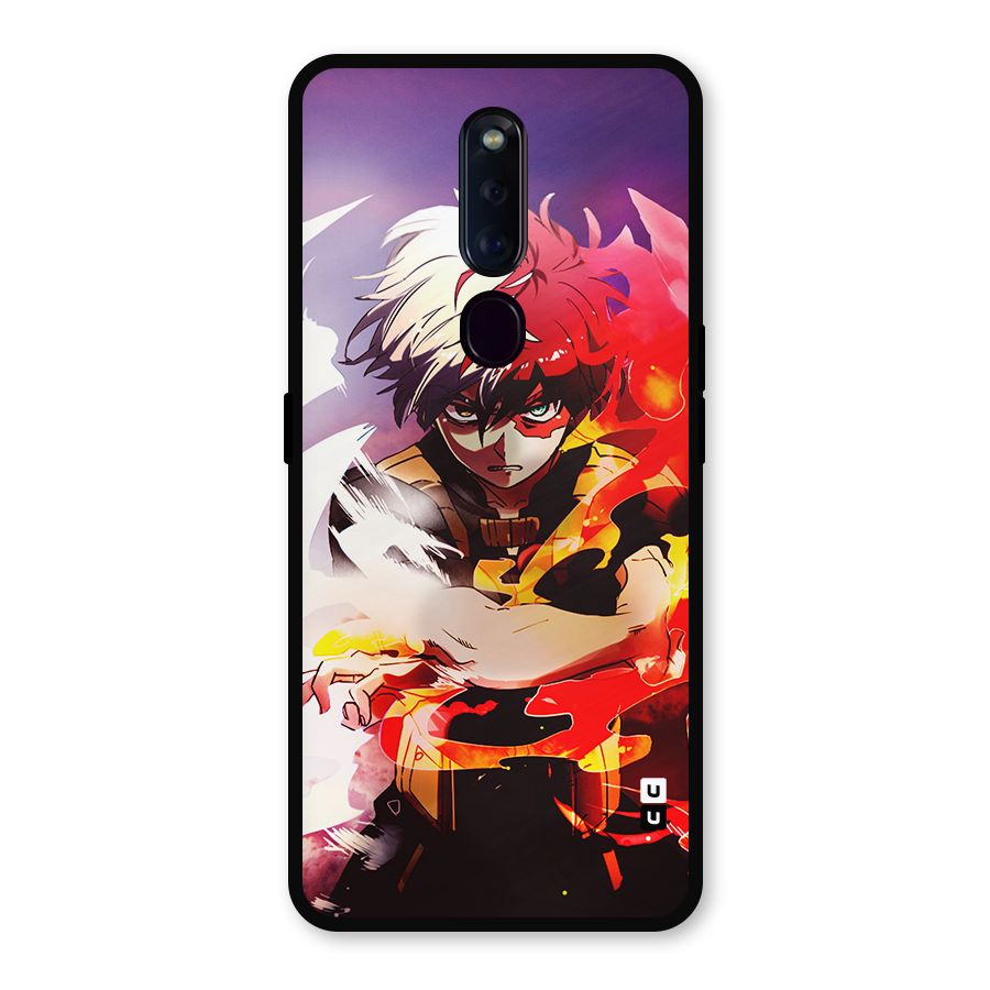 Todoroki Colors Metal Back Case for Oppo F11 Pro