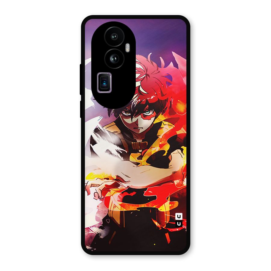 Todoroki Colors Metal Back Case for Oppo Reno10 Pro Plus