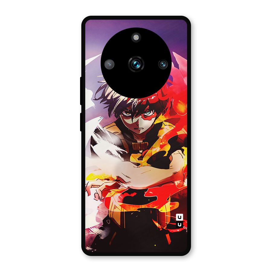 Todoroki Colors Metal Back Case for Realme 11 Pro