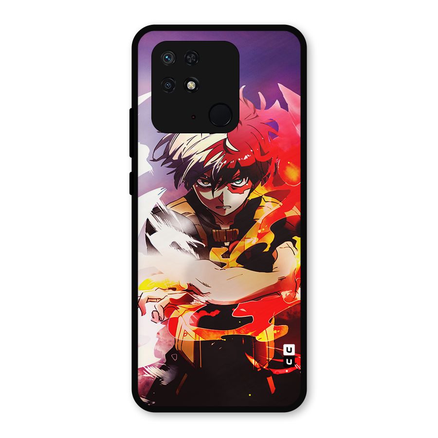 Todoroki Colors Metal Back Case for Redmi 10