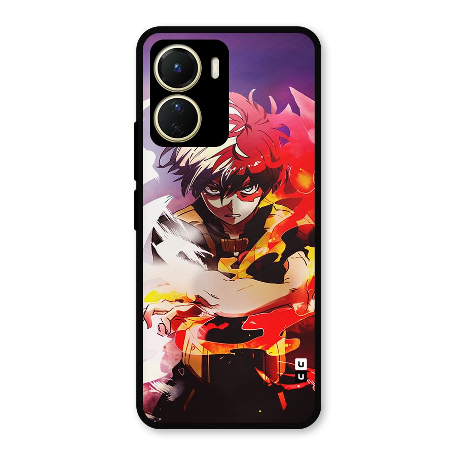 Todoroki Colors Metal Back Case for Vivo T2x