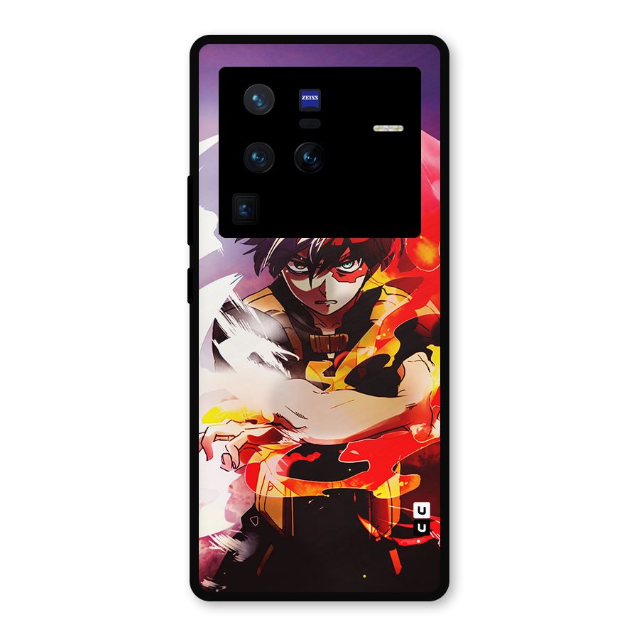Todoroki Colors Metal Back Case for Vivo X80 Pro