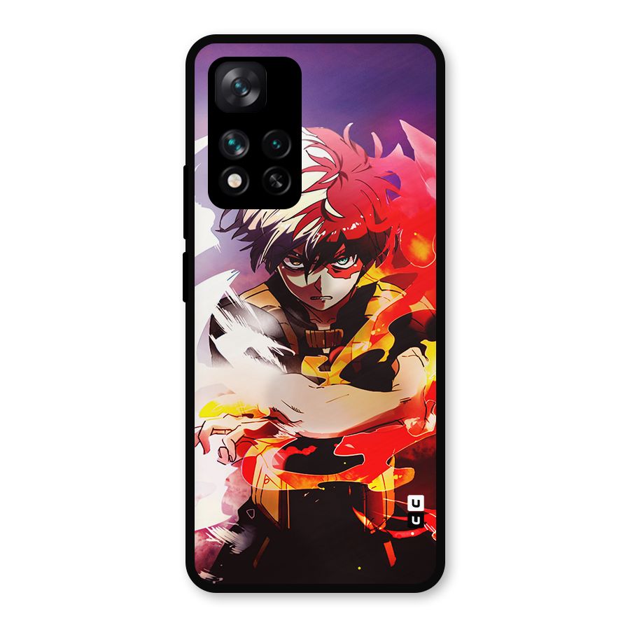 Todoroki Colors Metal Back Case for Xiaomi 11i Hypercharge 5G