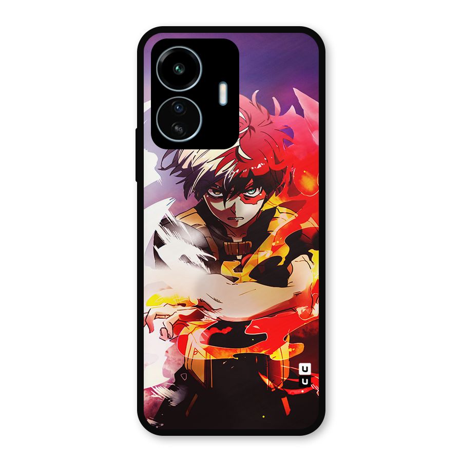 Todoroki Colors Metal Back Case for vivo iQOO Z6 Lite 5G