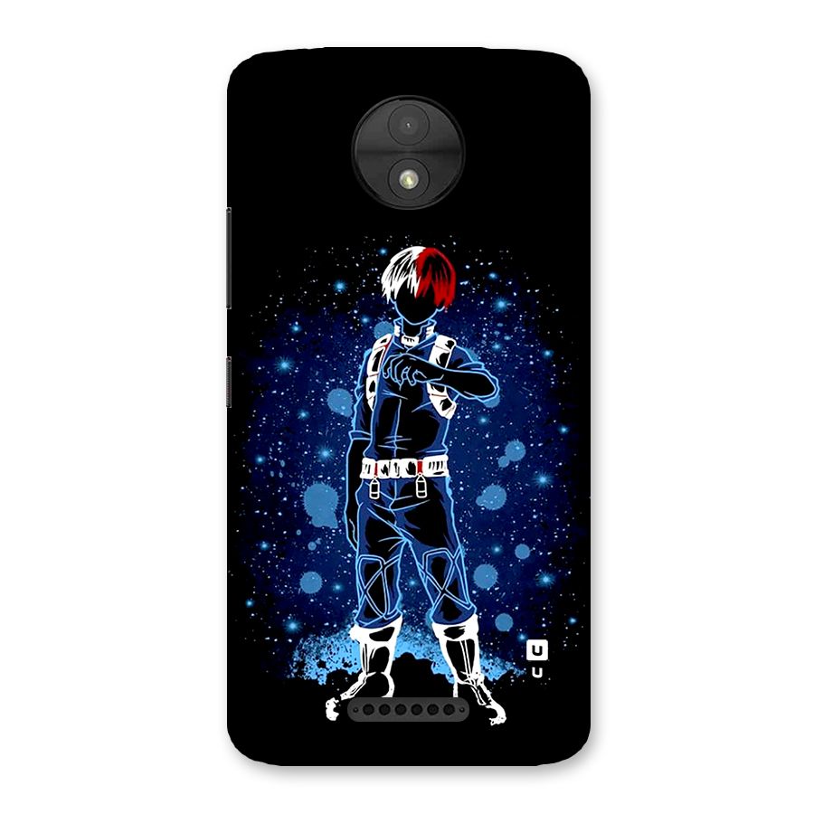 Todoroki Stance Back Case for Moto C